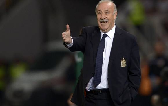 Dirigiendo a la selección española, Vicente del Bosque obtuvo los títulos en el Mundial de Sudáfrica 2010 y la Eurocopa de Ucrania y Polonia 2012. FOTO AFP