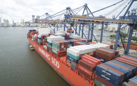 Entre enero y abril las importaciones colombianas sumaron 17.083 millones de dólares, creciendo 8,9 %, frente al mismo periodo de 2018. Foto: Cortesía Puerto de Cartagena.
