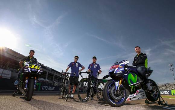 Nairo Quintana cambió la bicicleta por las motos