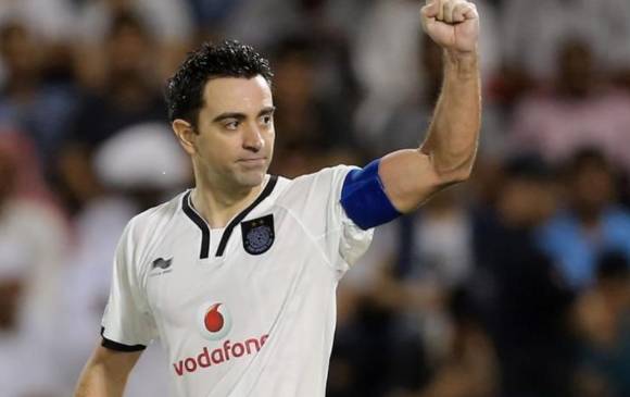 A sus 39 años de edad, Xavi Hernández, anuncia su retiro del fútbol. FOTO AFP