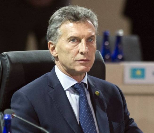 Mauricio Macri dice que ya sufre mucho estrés como presidente de Argentina para tener otro más. FOTO EFE