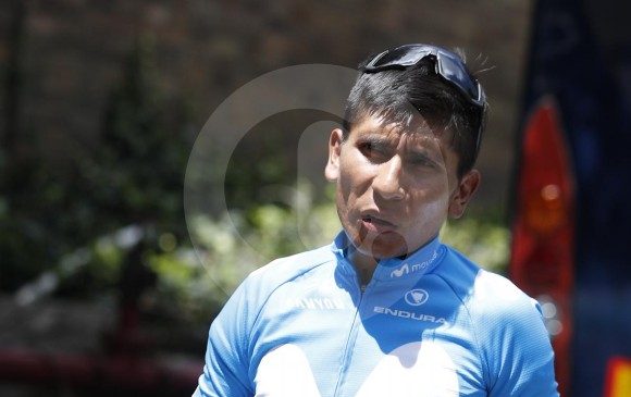 Nairo Quintana, subcampeón de la primera edición del Tour Colombia 2.1. FOTO MANUEL SALDARRIAGA