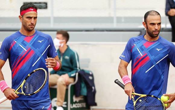 La dupla ha disputado ocho torneos en 2020. FOTO Fedecoltenis 