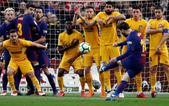 Messi anotó en el minuto 26, el único gol del partido. FOTO REUTERS