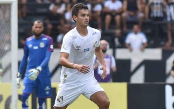 Felipe Aguilar jugó 39 partidos con Santos de Brasil. FOTO TOMADA DE INSTAGRAM @felipeaguilar2