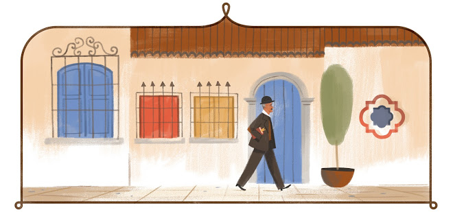 En 2014, Google le dedicó su doodle al escritor antioqueño Tomás Carrasquilla para conmemorar el 156 aniversario de su nacimiento.