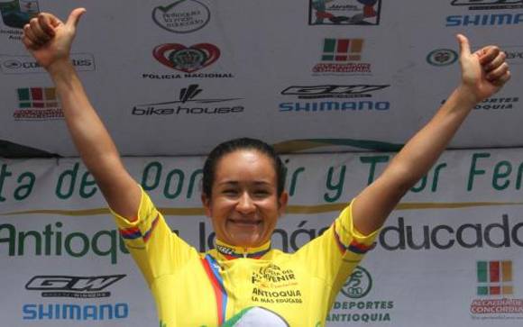 Ana Sanabria se impuso en el Tour Femenino