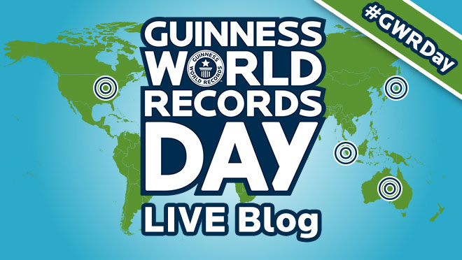 Hoy se celebró una jornada mundial para quebrar los Récord Guiness. FOTO. Tomada de guinnessworldrecords.es