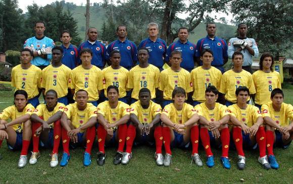 Esta fue la Selección Colombia que ganó el último Sudamericano que el país realizó en 2005. FOTO ARCHIVO COLPRENSA