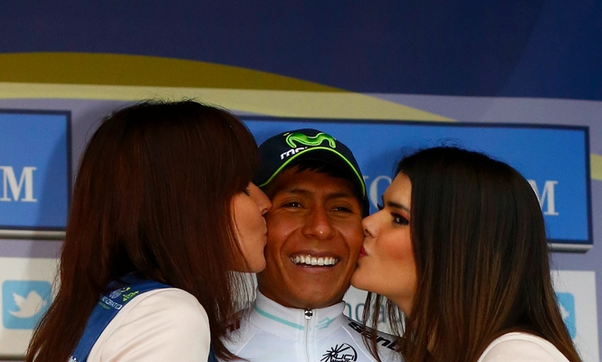 En junio, Nairo Quintana volverá a medirse con los mejores del ciclismo en el Tour de Francia. FOTO CORTESÍA MOVISTAR TEAM