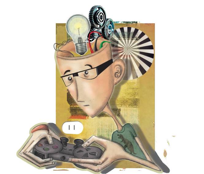 En el país los usan 30,5 veces al mes, en promedio. Según la OMS, abusar de este pasatiempo es una enfermedad mental. Ilustración: Archivo El Colombiano