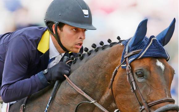 Daniel Bluman es el jinete número uno de Colombia en el ranquin FEI. FOTO archivo AP