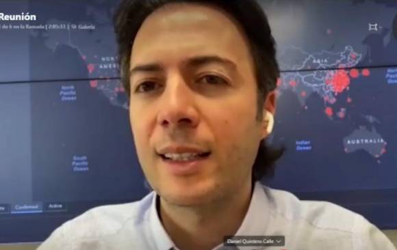 Alcalde de Medellín, Daniel Quintero. FOTO VIDEO DE FACEBOOK