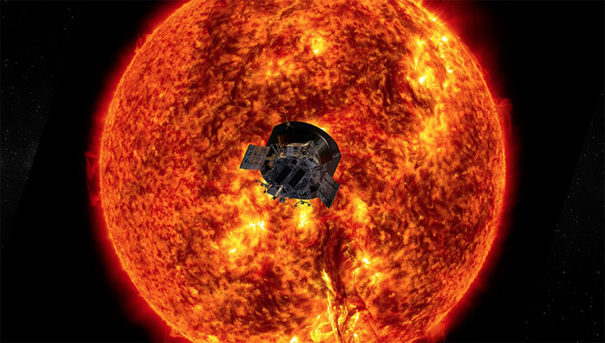 Esta misión es la que más cerca ha llegado al Sol. Foto: Nasa/ Johns Hopkins APL