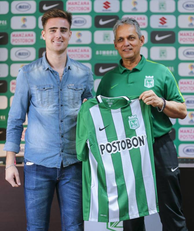 El argentino Ezequiel Rescaldani está listo para lucir la camiseta verde. FOTO Juan Antonio Sánchez