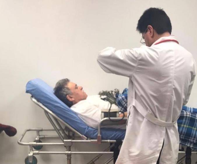 Santrich fue internado “por alteración de su estado de salud”, sin embargo aclara que se encuentra clínicamente estable. FOTO CORTESÍA