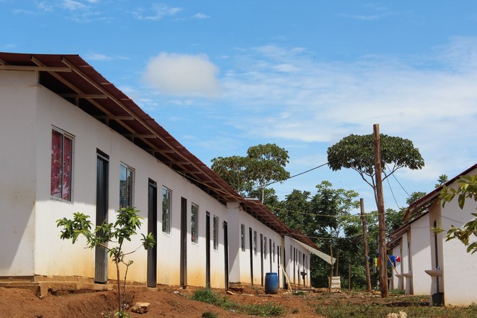 Espacio Territorial de Capacitación y Reincorporación de Gallo, en Tierralta - Córdoba. FOTO Cortesía Gobierno Nacional