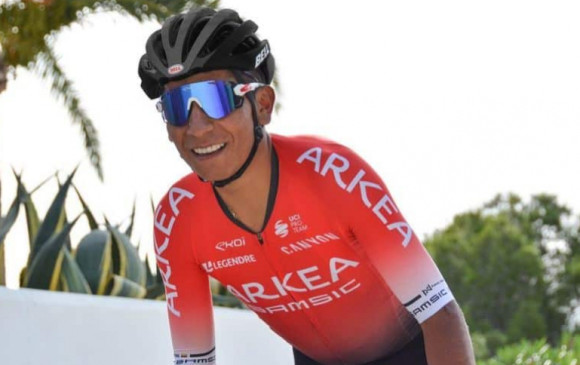 Nairo correrá este año el Tour de Francia. FOTO: ARKEA