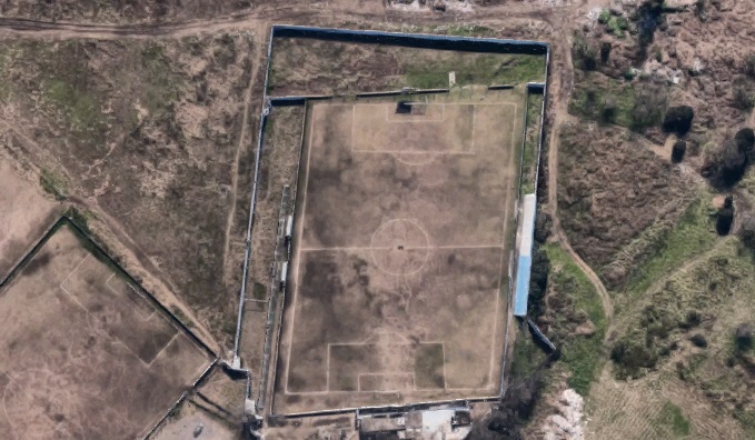 La AFA la clausuró y obligó a que fuera arreglada. FOTO GOOGLE EARTH