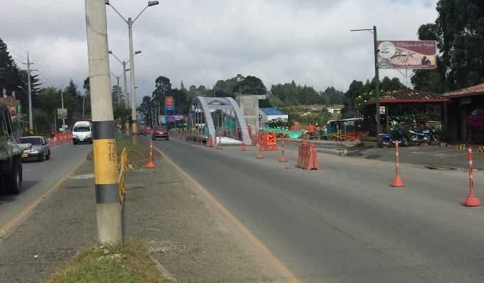 Este es el puente que será instalado en la autopista a la altura del municipio de Marinilla. FOTO CORTESÍA MI ORIENTE. 