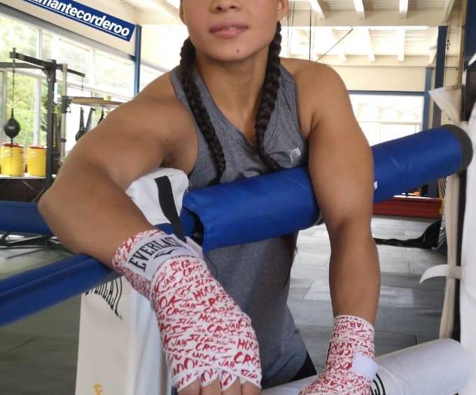 Dayana no pierde el tiempo,. En Panamá, donde reside, entrena en el inicio de la temporada. Foto cortesía Alex Rambal