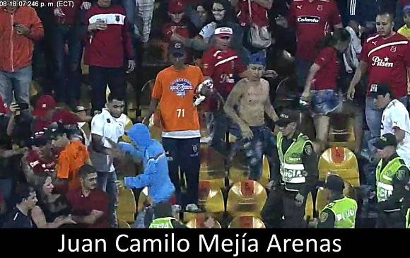 31 hinchas del DIM no podrán volver al estadio durante un año