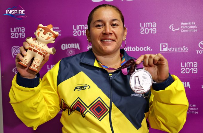  Yesenia Restrepo ganó plata. Foto: cortesía Inspire Latinoamérica