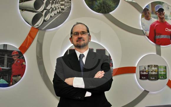 Rodolfo Bayona, nuevo presidente del grupo Orbis. Foto: Henry Agudelo - EL COLOMBIANO