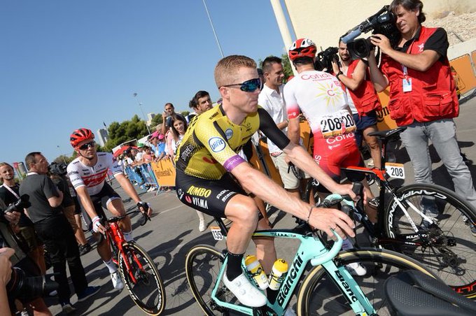 Steven Kruijswijk. FOTO Cuenta de Twitter de Dany Pro Cycling