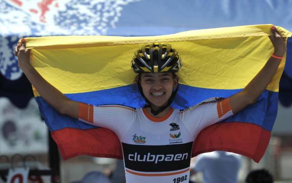 Fabriana Arias, debutará en el Mundial de Patinaje en China en la categoría mayores. FOTO: Luis Ramírez.