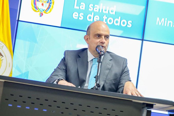 Iván Darío González es el ministro de Salud encargado desde hace un mes. FOTO Cortesía Minsalud