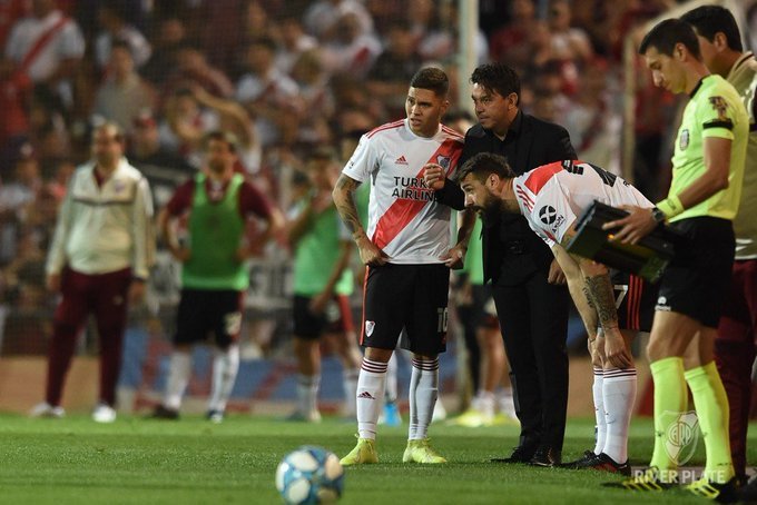 El último gol que marcó Quintero fue, precisamente, el que abrió el camino del título en Madrid. Por Libertadores, el paisa suma 4 tantos (dos con el DIM) en 24 presencias. FOTO club river plate