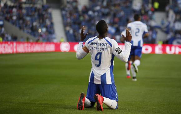 Jackson Martínez ajusta 20 goles en la Liga de Portugal. FOTO REUTERS