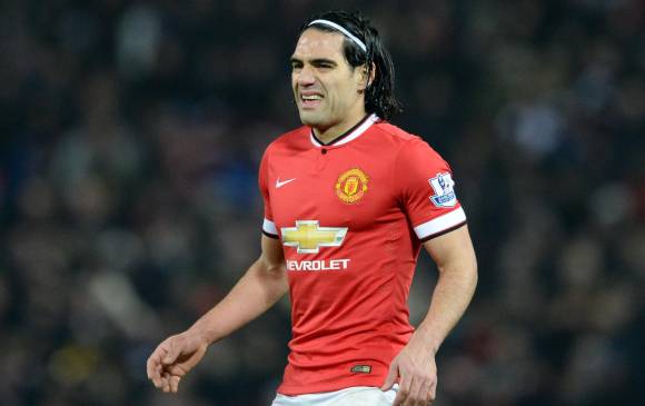 El lunes cuando fue sustituido Falcao mostró cara de extrañesa. Sus diferencias con el técnico cada vez parecen más evidentes. FOTO AFP