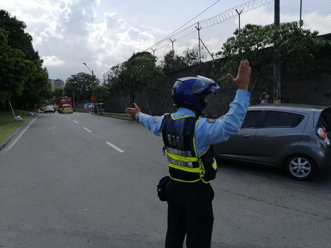 La Secretaría de Medellín informa sobre los cierres viales de este fin de semana Foto: Twitter Secretaría de Movilidad.
