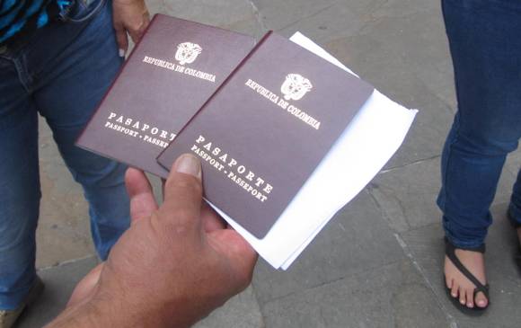 El pasaporte llegará al municipio donde se realice la jornada desentralizada. FOTO Archivo