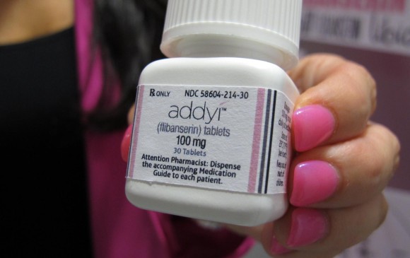Addyi es un medicamento creado por el laboratorio estadounidense Sprout Pharmaceuticals. FOTO AP