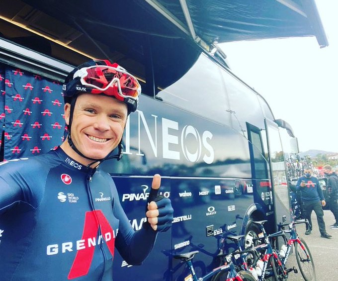 FOTO: TWITTER CHRIS FROOME