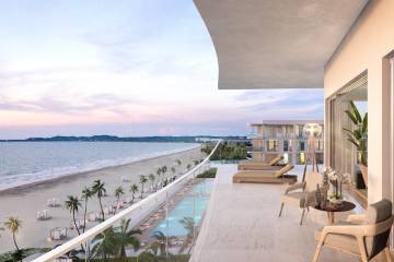 Morros zoe tiene el privilegio de ser el único condominio en las playas de Serena del Mar, en Cartagena. 