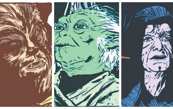 Un ferviente admirador de Star Wars cuenta los días para el episodio VII con dibujos muy virales. 
