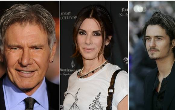 Harrison Ford, Sandra Bullock y Orlando Bloom han sufrido accidentes serios. FOTO Archivo