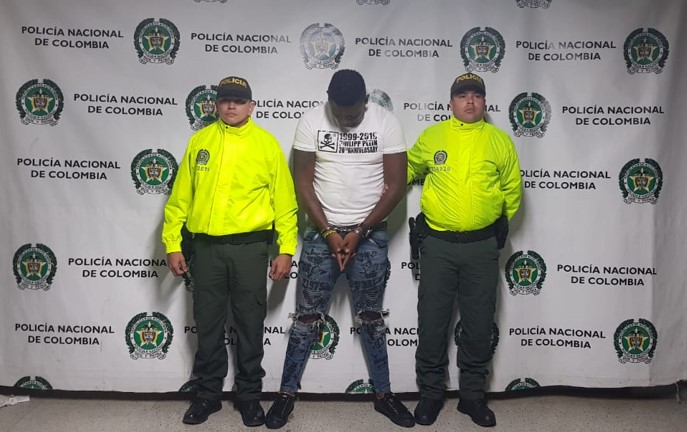 Una de las cadenas de “Diego Optra” fue avaluada en 600 millones de pesos. FOTO TOMADA DE VIDEO
