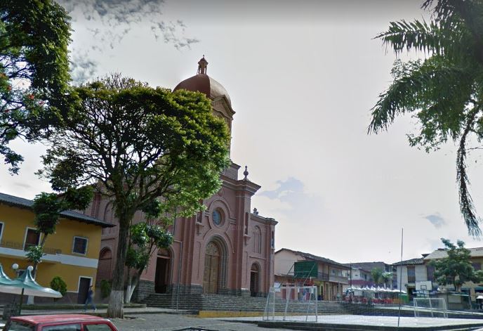 Municipio de Pueblorrico. FOTO GOOGLE STREET VIEW