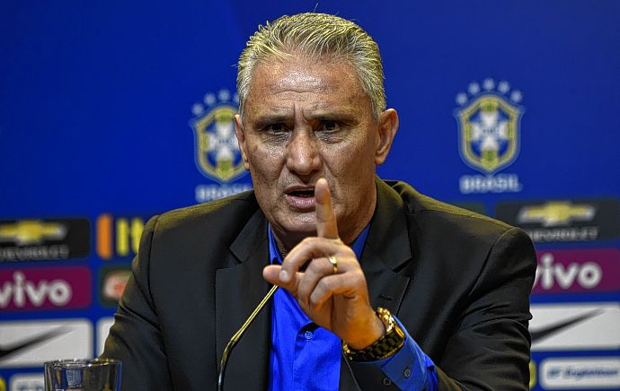 Tite, seleccionador de Brasil. FOTO AFP
