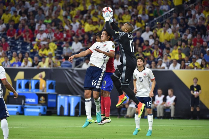 2-3 perdió ante la eliminada Costa Rica, quien junto a Paraguay se despidieron este sábado del torneo. FOTO AFP