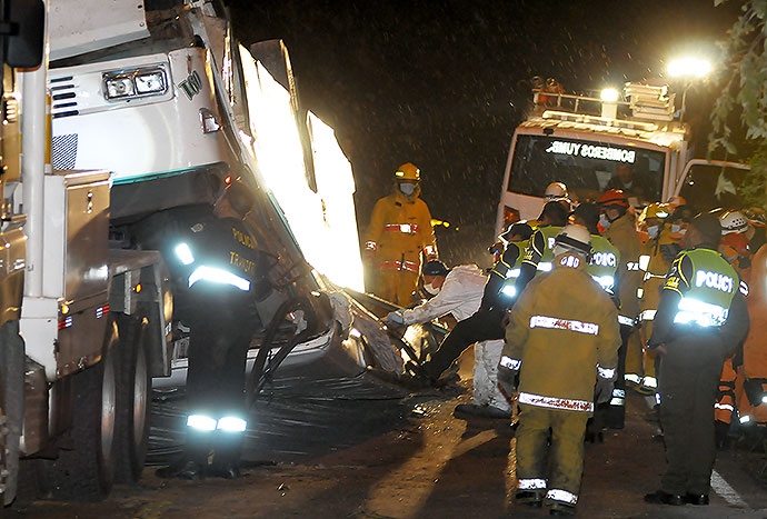 En el municipio de Yumbo 3 personas murieron y 15 más resultaron heridas. FOTO COLPRENSA