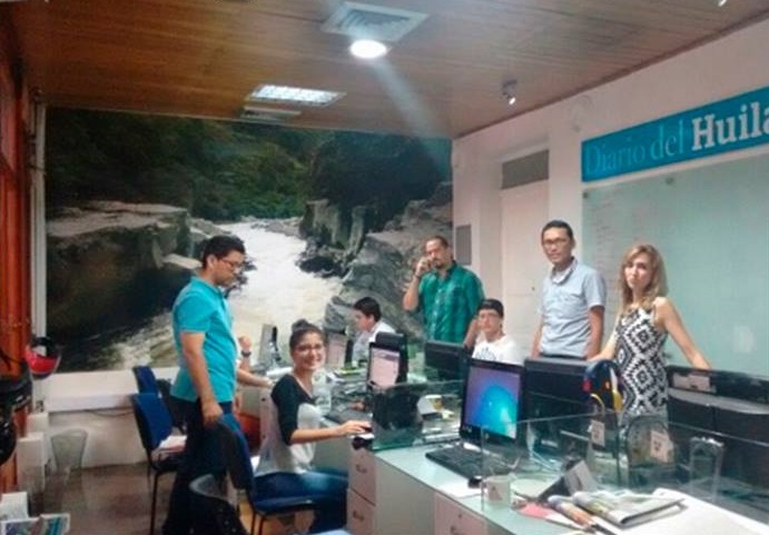 En W Radio uno de los periodistas John Freddy Nagles indicó que este lunes pondrán una querella ante el Ministerio de Trabajo. FOTO Fredy Nagles
