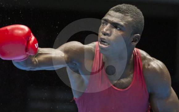 Jorge Luis Vivas, colombiano de la división 75 kilogramos, entre los 5 que pelearán este fin de semana en Soledad. FOTO archivo