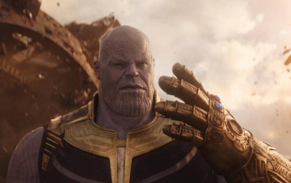 Thanos es el villano principal en las películas Avengers: Infinity War y Endgame. FOTO: CORTESÍA MARVEL LATINOAMÉRICA