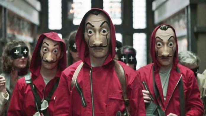 El próximo 3 de abril se estrenará la cuarta temporada de La Casa de Papel. FOTO CORTESÍA 